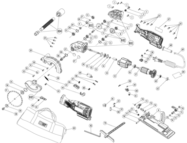 Part Location Diagram of 5140204-01 DeWALT SPRING PIN